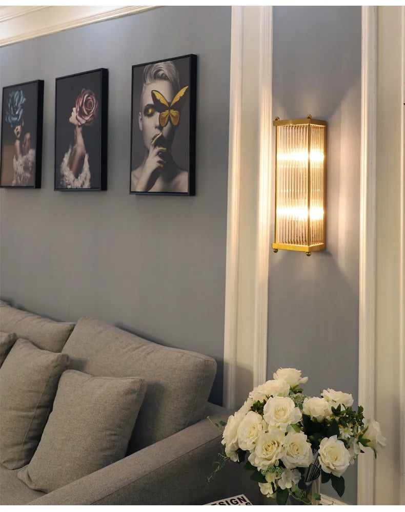 [Magnificenza] Villa Crystal Wall Lamp Long