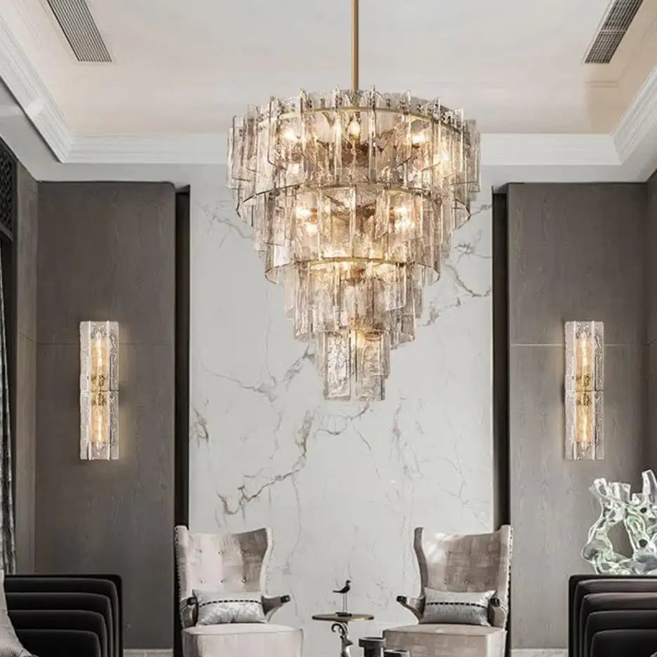 [Medievale] French Medieval Duplex Chandelier Postmodern