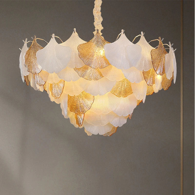 [Conchiglia] Crystal Shell Chandelier French Nordic