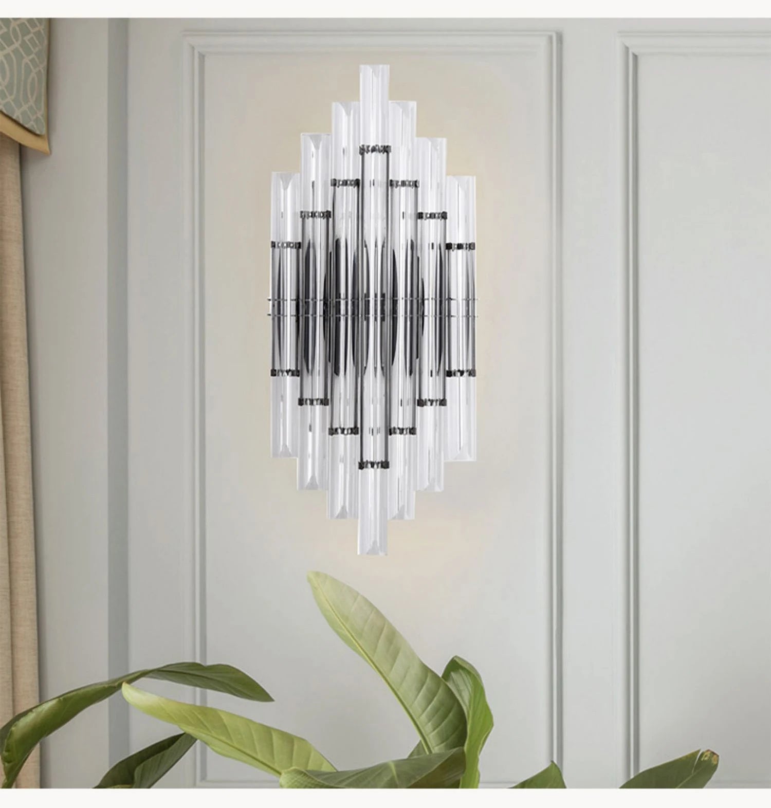 [rendy]  Crystal Wall Lamp Luxury Light
