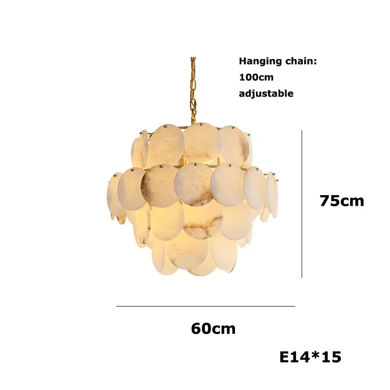 [Lusso] Luxury Marble Chandelier Modern Design