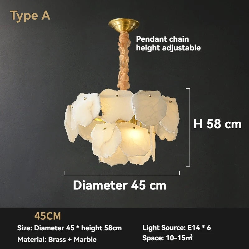 [Artisan] Marble Chandelier Round