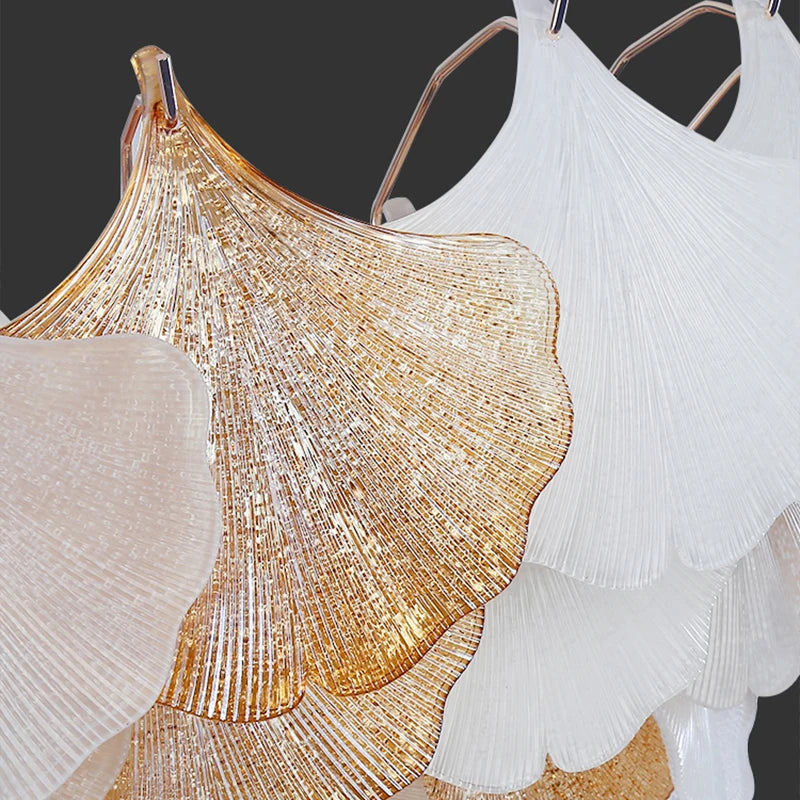 [Conchiglia] Crystal Shell Chandelier French Nordic