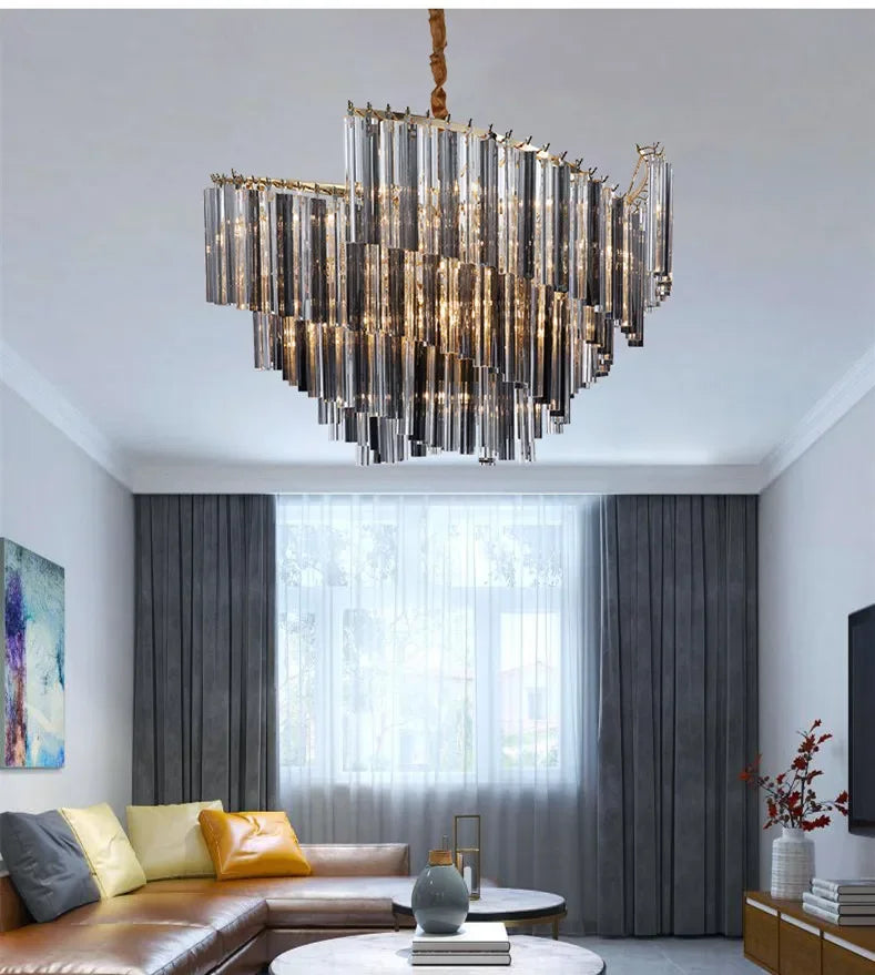 [Splendor] Modern Luxury Crystal Chandelier Gold