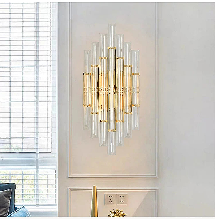 [rendy]  Crystal Wall Lamp Luxury Light