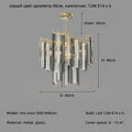 [Splendor] Modern Luxury Crystal Chandelier Gold