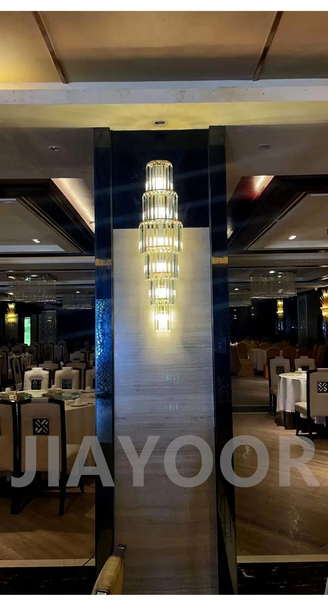 [Grandeur] Luxury Crystal Wall Lamp Villa Corridor