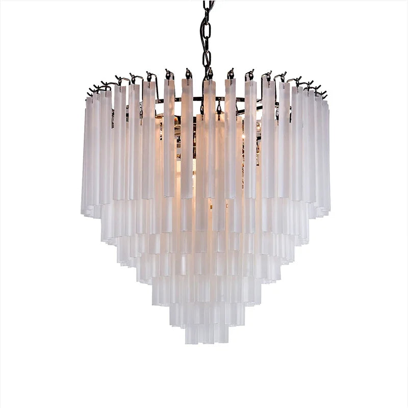 [Tondo] Round Murano Glass Pendant Chandelier