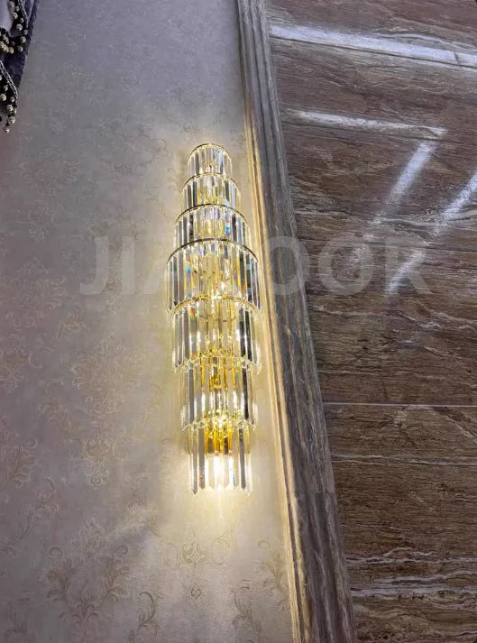 [Grandeur] Luxury Crystal Wall Lamp Villa Corridor