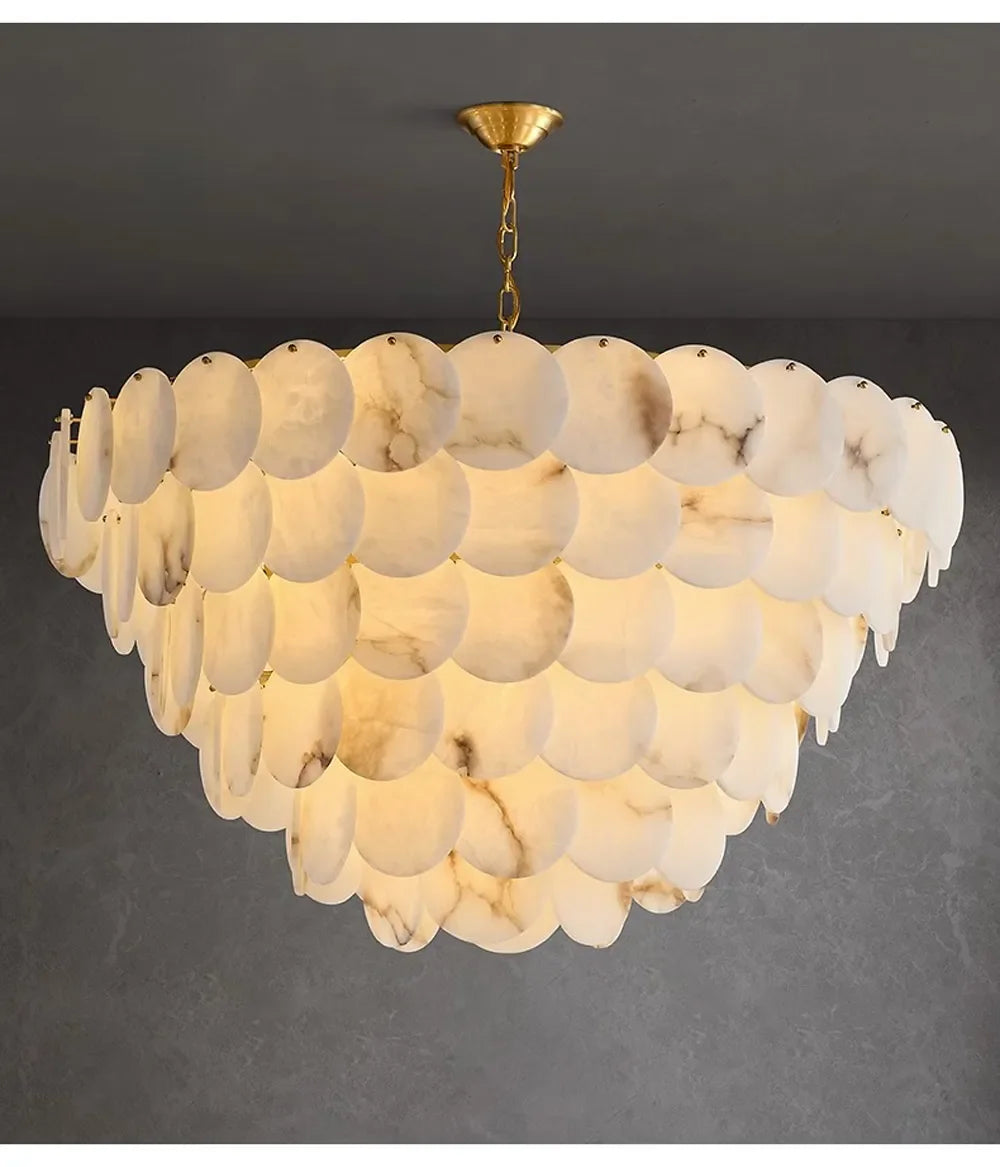 [Lusso] Luxury Marble Chandelier Modern Design