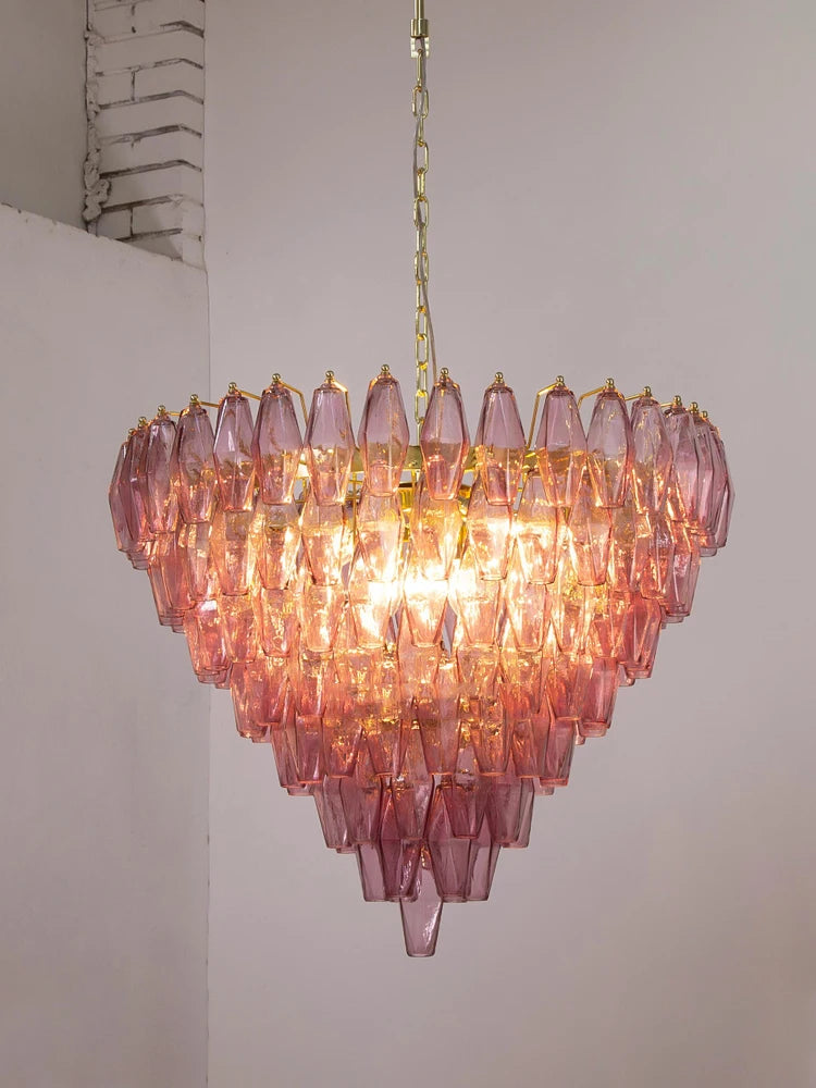[Ambrato] Postmodern Glass Chandelier