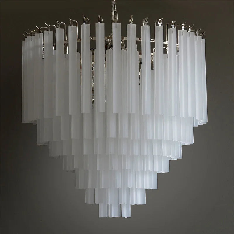 [Tondo] Round Murano Glass Pendant Chandelier