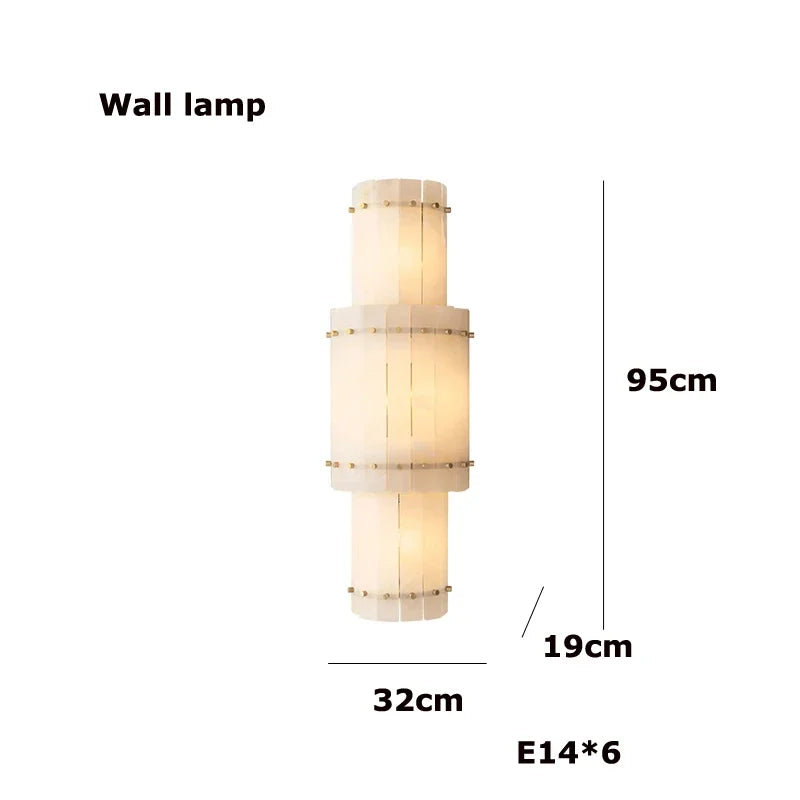 [Rotondo] Modern Marble Chandelier Round