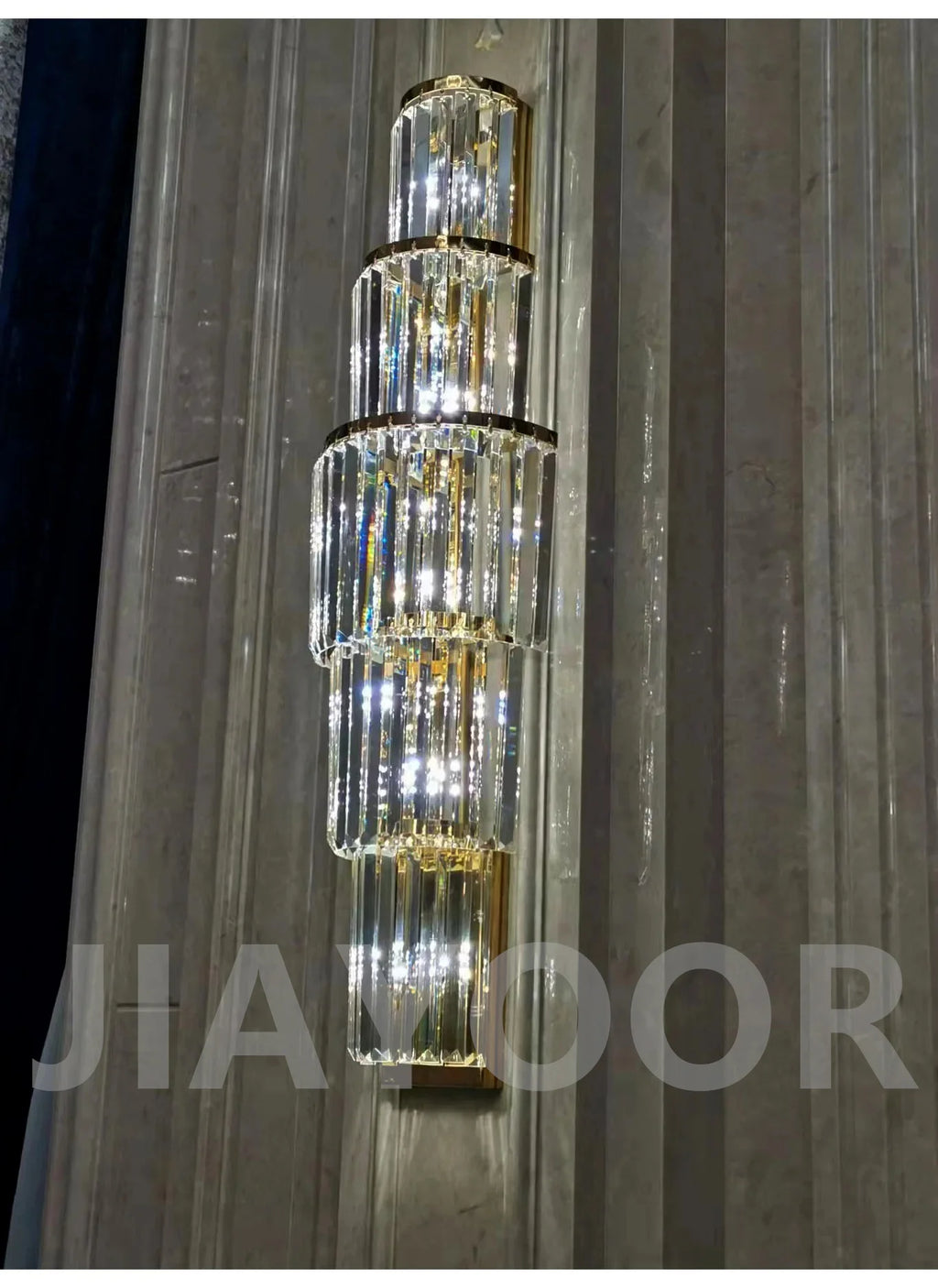 [Grandeur] Luxury Crystal Wall Lamp Villa Corridor