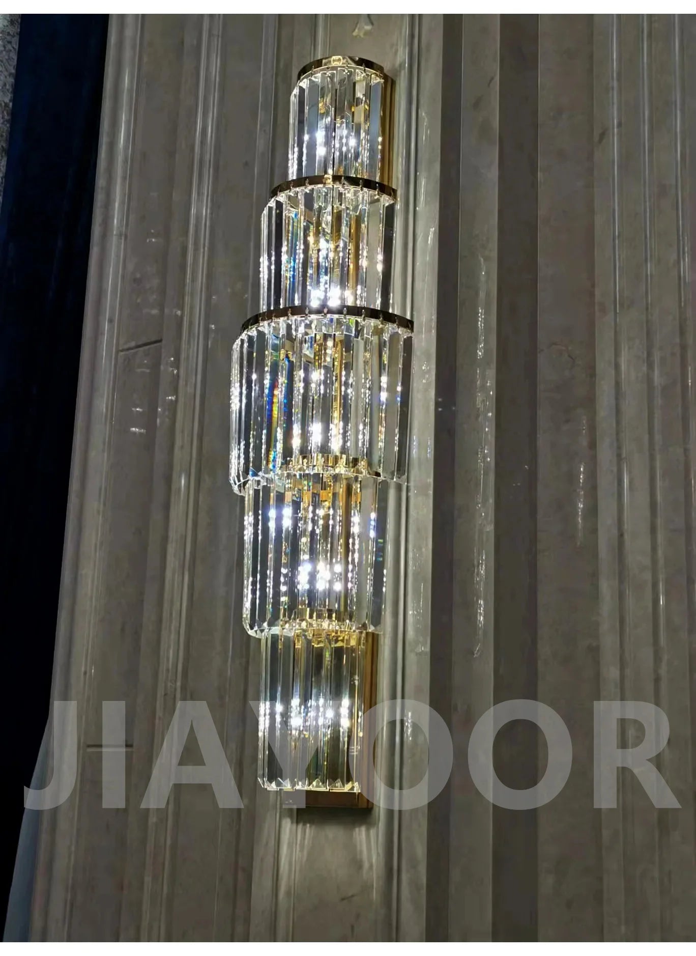 [Grandeur] Luxury Crystal Wall Lamp Villa Corridor
