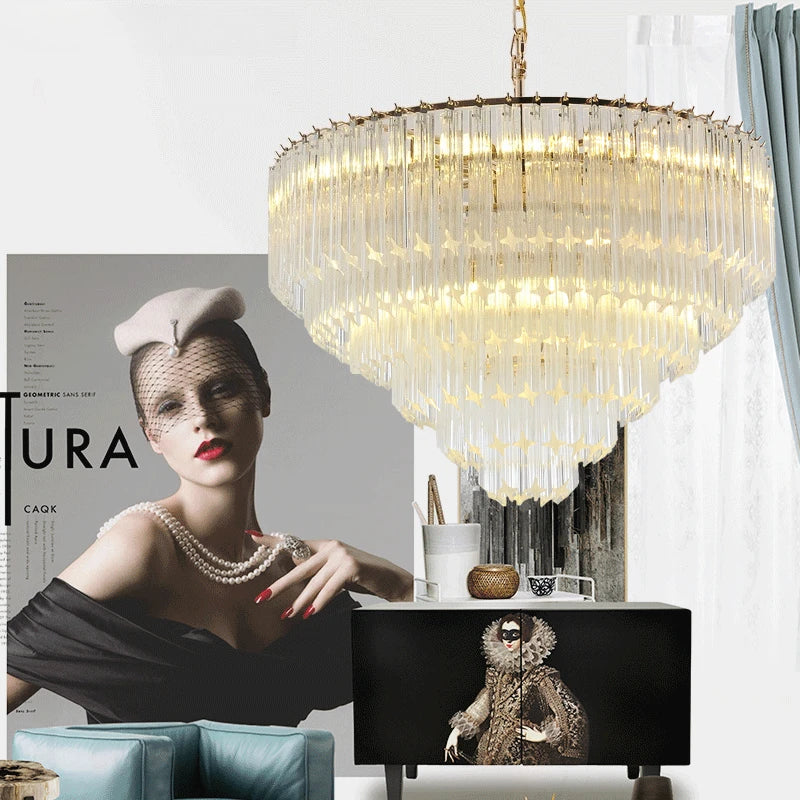 [Cristallo] Modern Crystal Chandelier Luxury LED