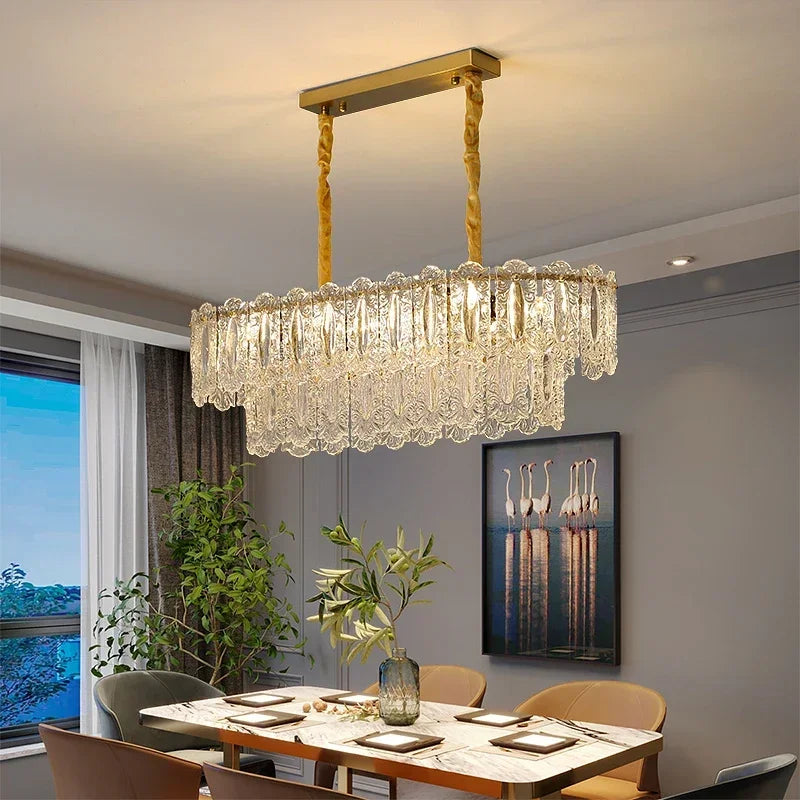 [Romantica] French Vintage Glass Chandelier Romantic