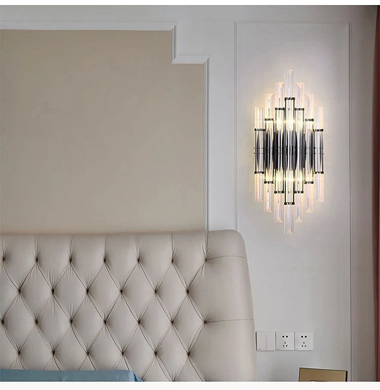 [rendy]  Crystal Wall Lamp Luxury Light