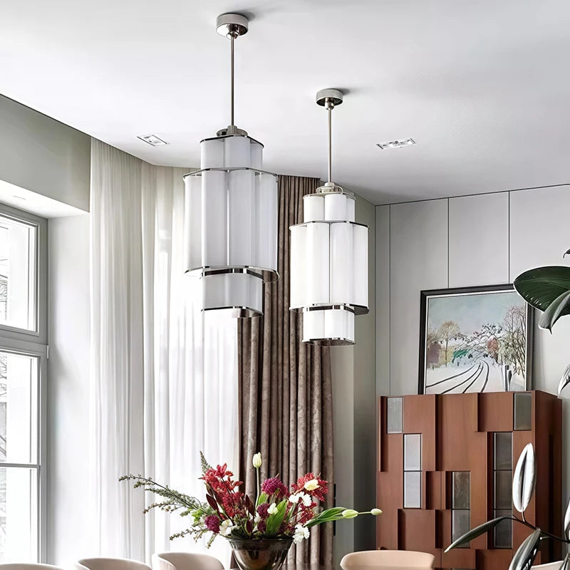 [Niveo] Modern Chandelier White