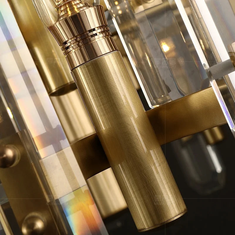 [Imperiale] Modern Crystal Chandelier Gold Luxury Hotel