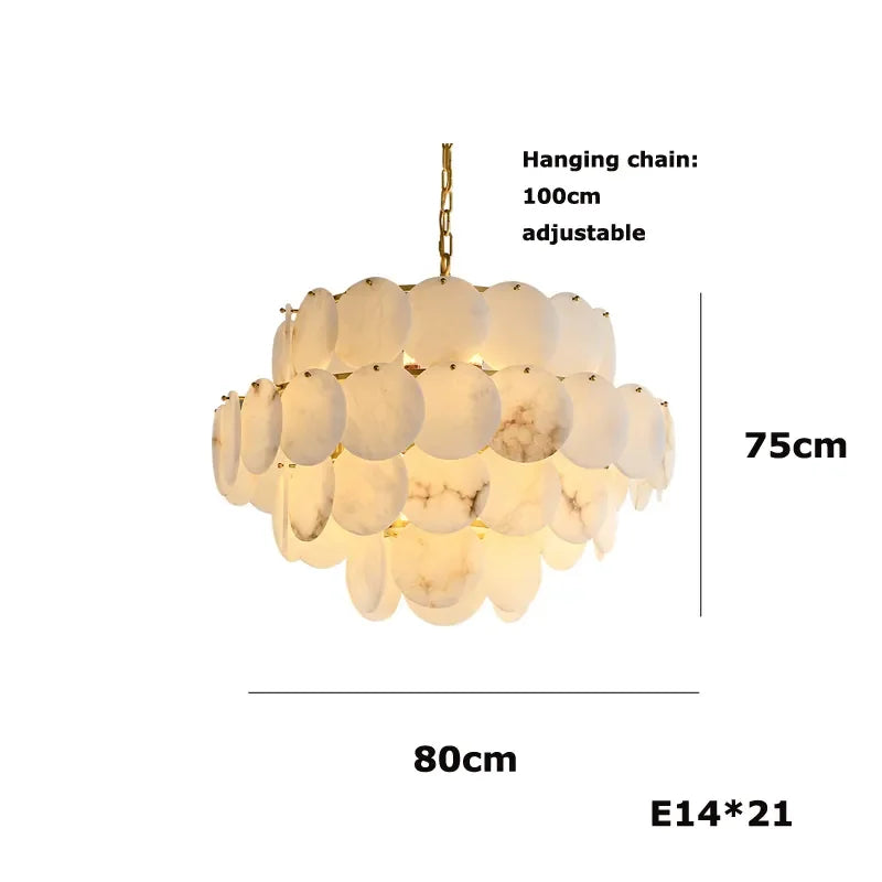 [Lusso] Luxury Marble Chandelier Modern Design