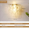 [Éclat] French Vintage Crystal Wall Lamp Luxury