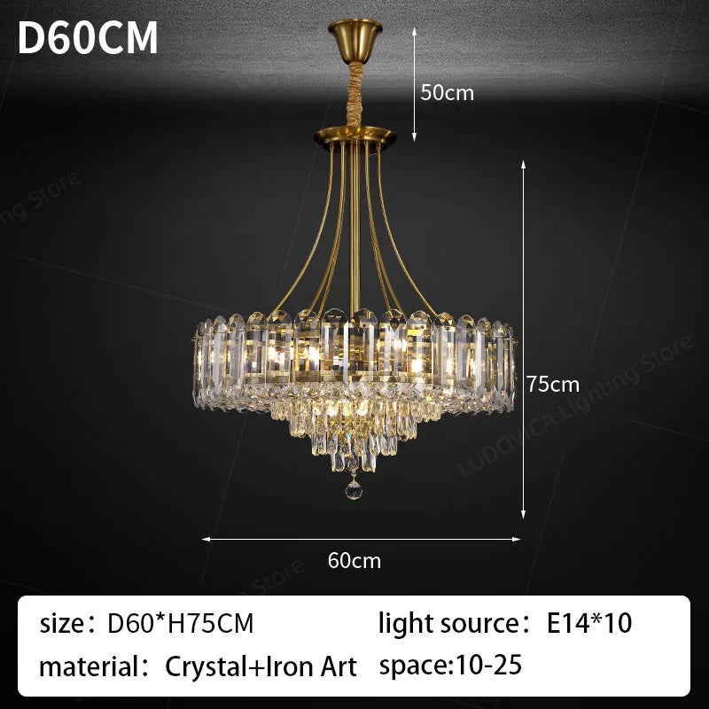 [Palazzo] Luxury Crystal Chandelier