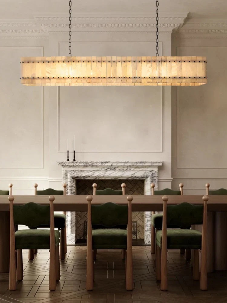 [Rotondo] Modern Marble Chandelier Round