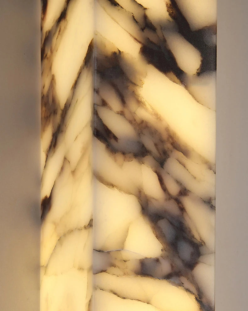 [Cubo] Cuboid Natural Marble Wall Lamp Dimmable