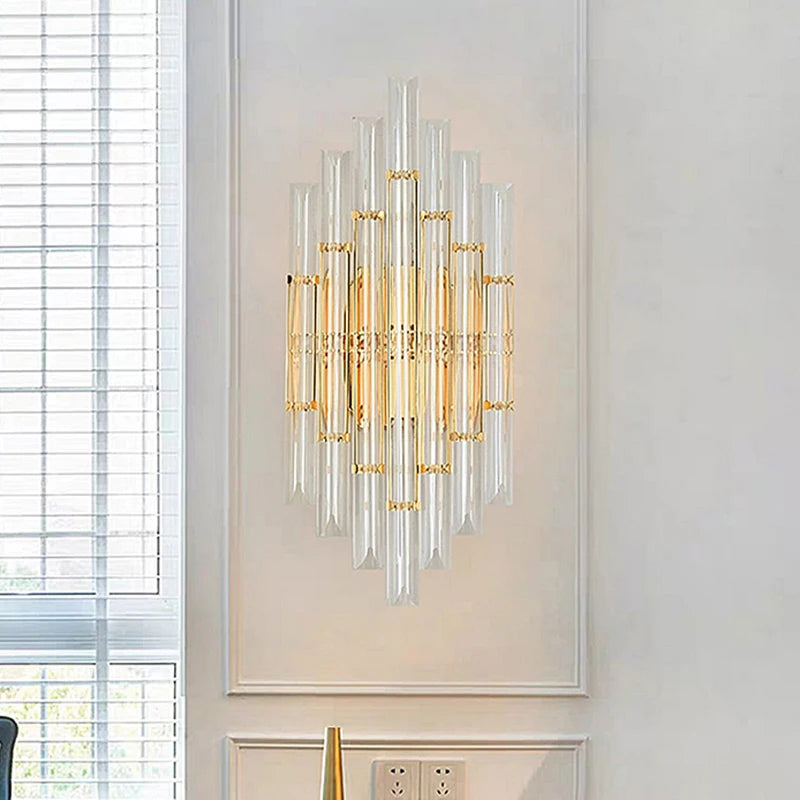 [rendy]  Crystal Wall Lamp Luxury Light