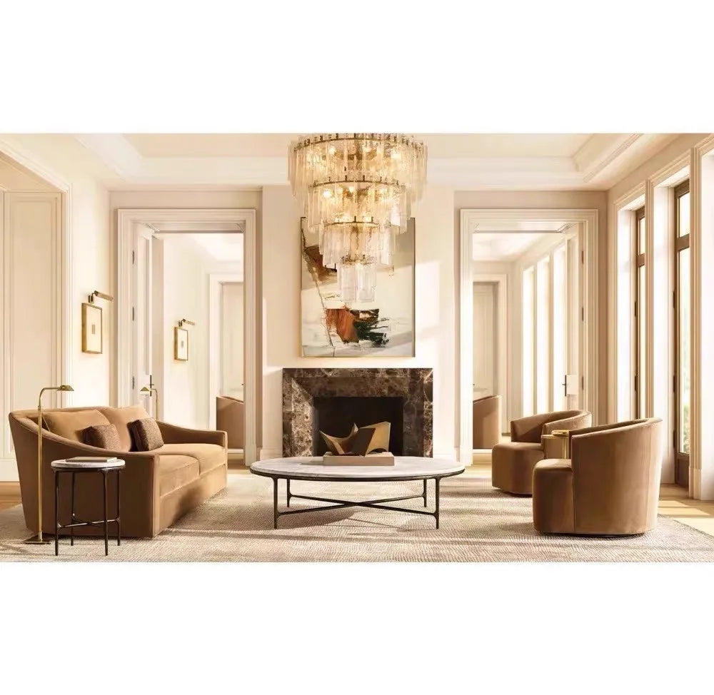 [Medievale] French Medieval Duplex Chandelier Postmodern