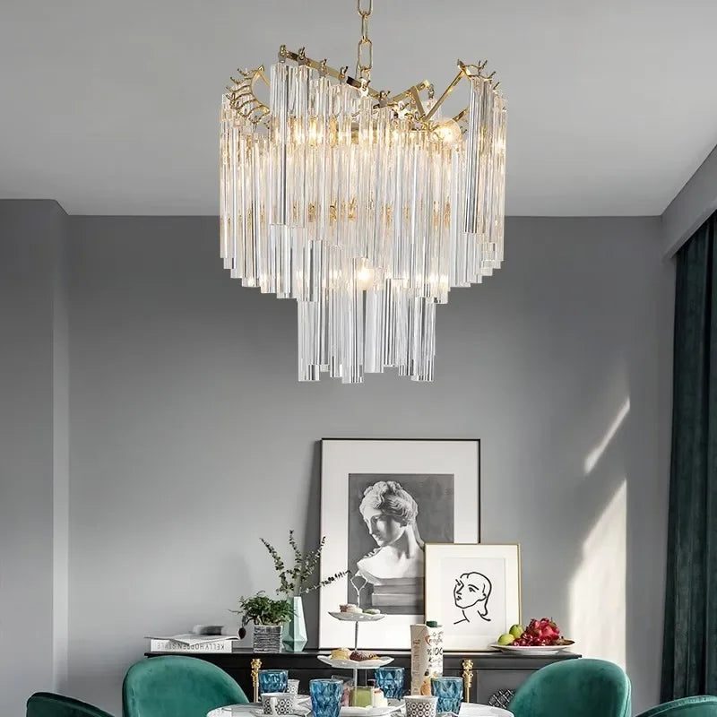 [Splendor] Modern Luxury Crystal Chandelier Gold