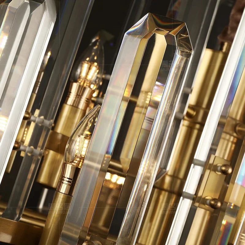 [Imperiale] Modern Crystal Chandelier Gold Luxury Hotel