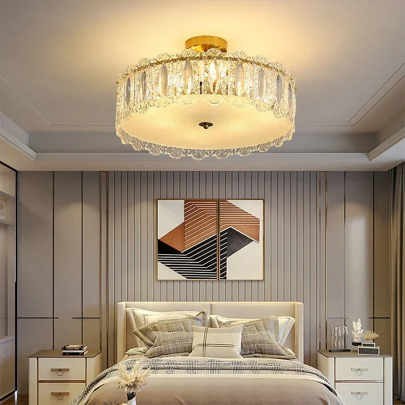 [Romantica] French Vintage Glass Chandelier Romantic