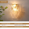 [Luxe] French Vintage Crystal Wall Lamp Postmodern