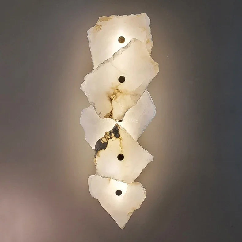 [Travertino] Natural Marble Wall Lamp Sconce