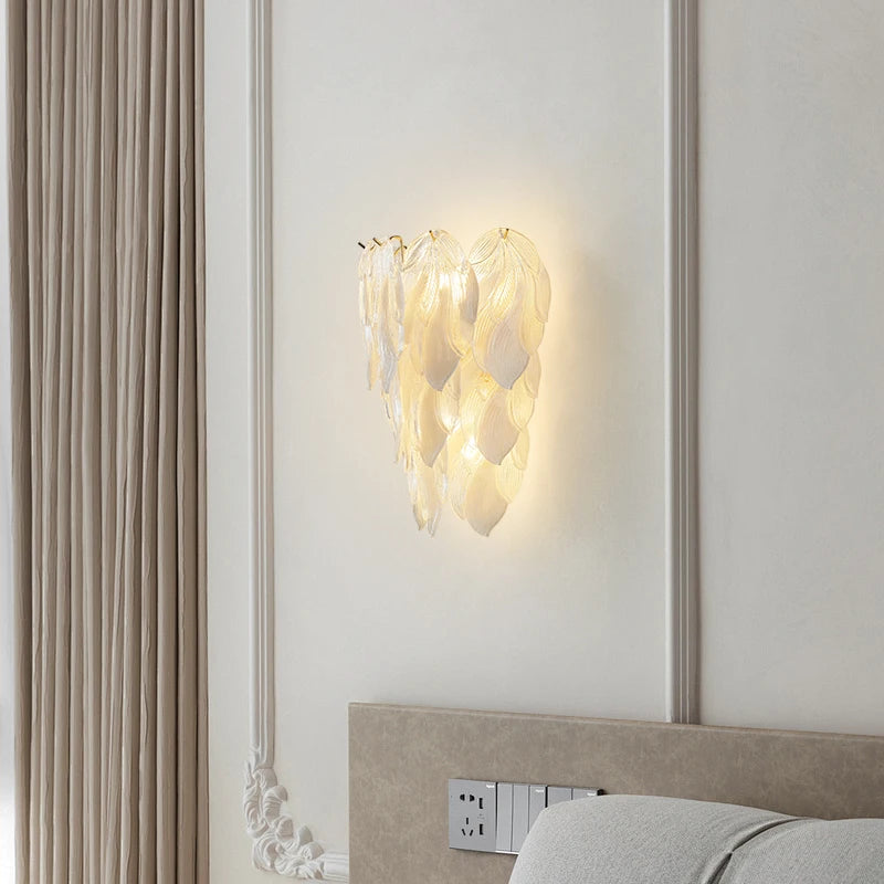 [Élégante] Glass Wall Lamp French Luxury
