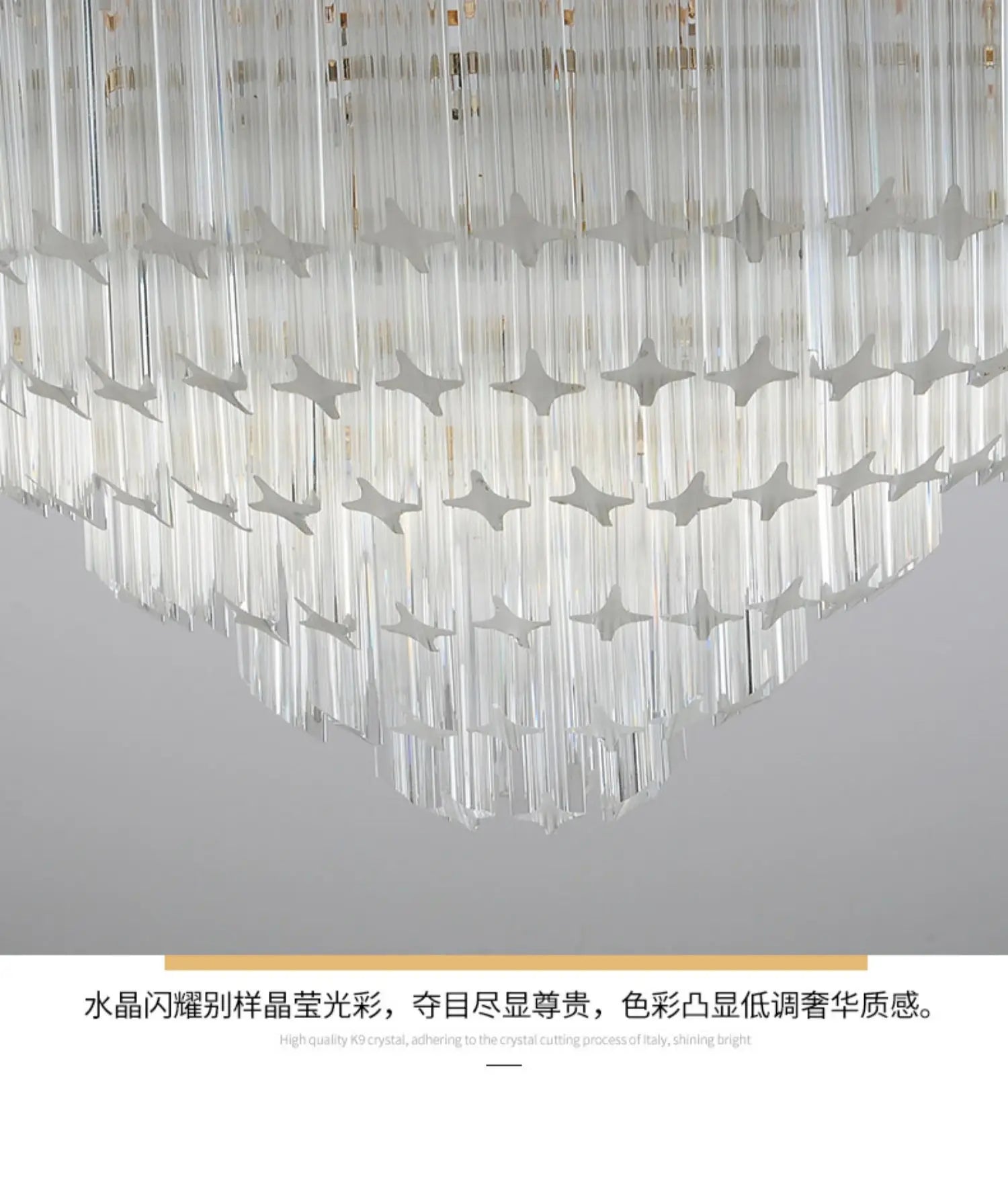 [Cristallo] Modern Crystal Chandelier Luxury LED