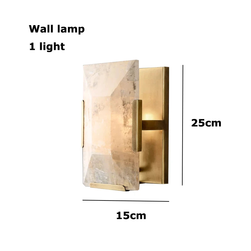 Vintage American LED Crystal Hanging Lamps Chandelier Lighting Retro Lustre Suspension Luminaire Lampen for Living Room