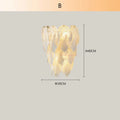 [Élégante] Glass Wall Lamp French Luxury