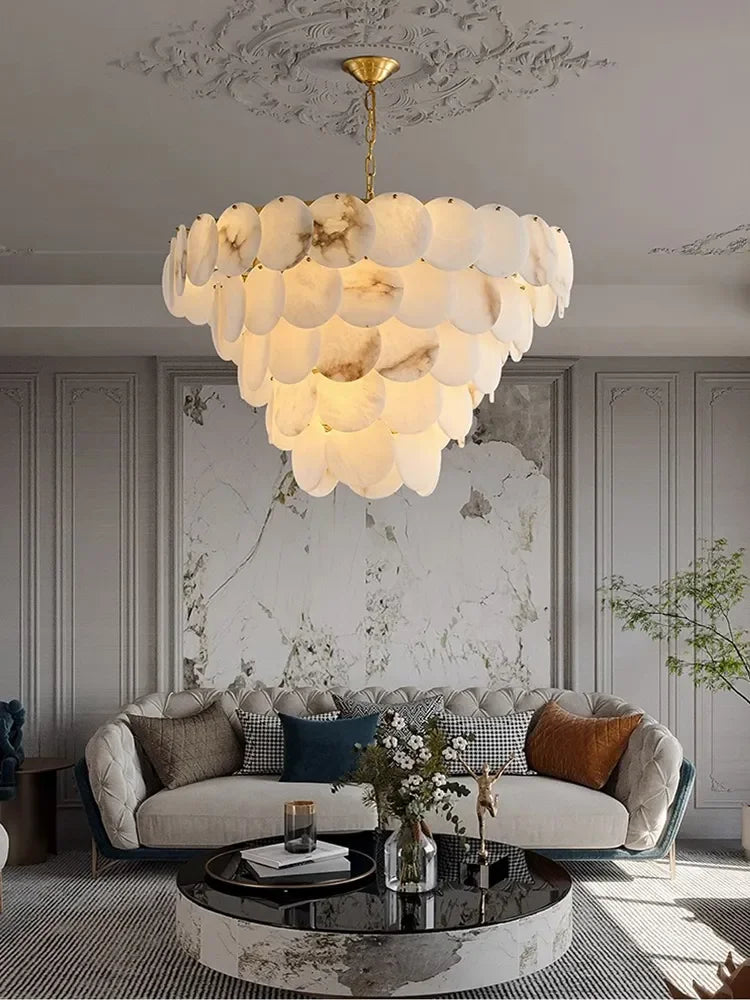 [Lusso] Luxury Marble Chandelier Modern Design