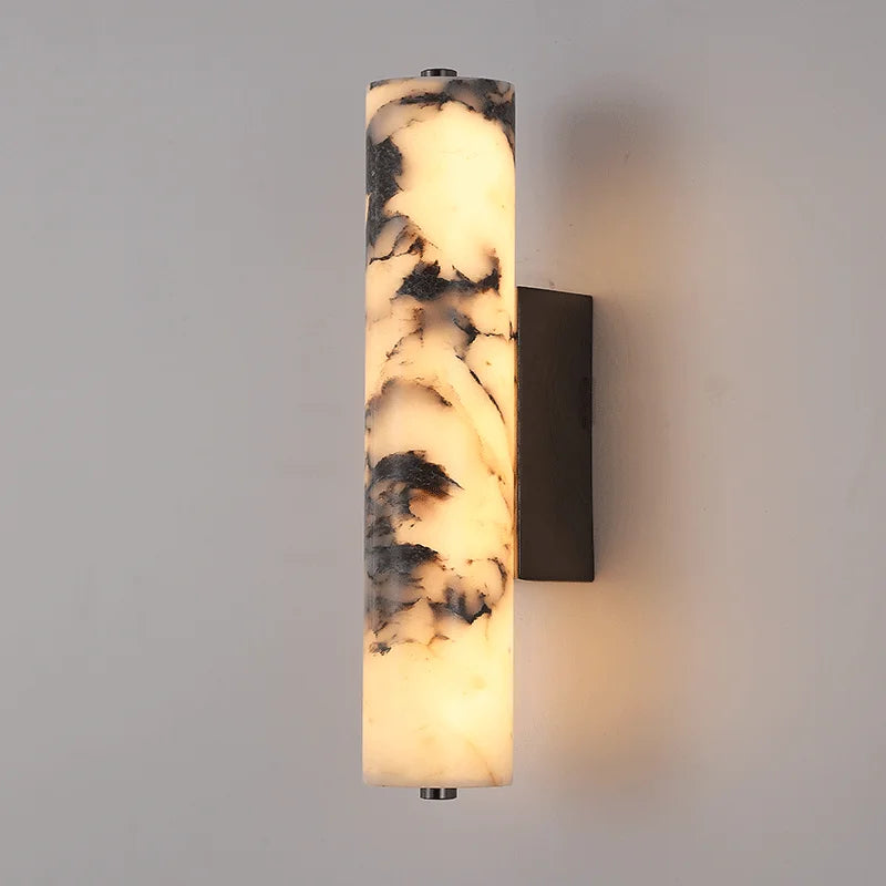 [Nero] Italian Marble Wall Lamp Natural Stone