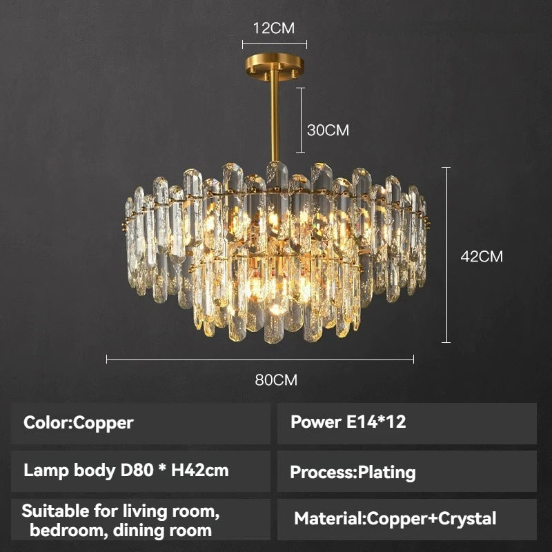 [Ramo] Luxury Branch Crystal Chandelier