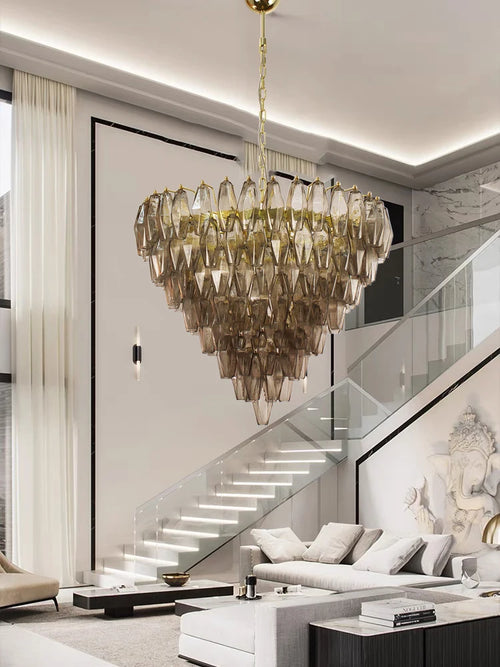 [Ambrato] Postmodern Glass Chandelier