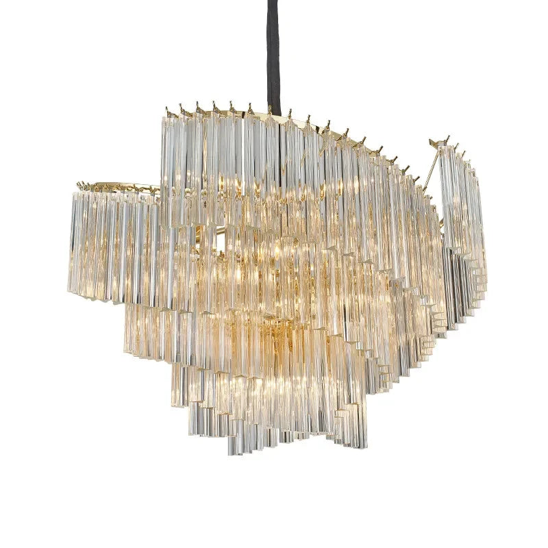 [Splendor] Modern Luxury Crystal Chandelier Gold