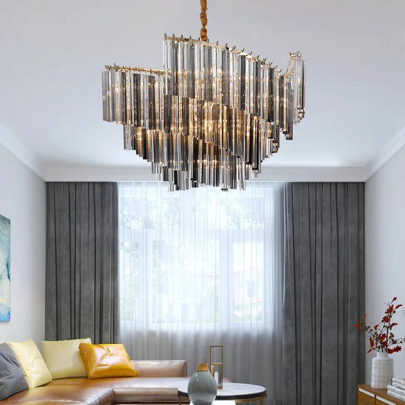 [Splendor] Modern Luxury Crystal Chandelier Gold