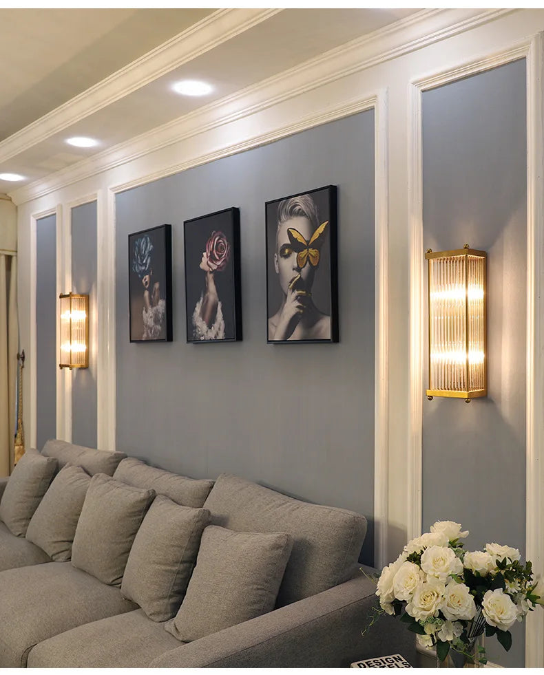 [Magnificenza] Villa Crystal Wall Lamp Long