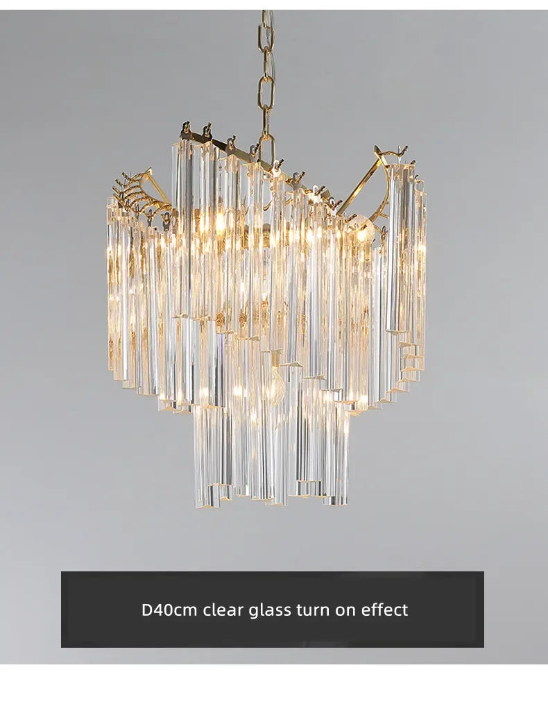 [Splendor] Modern Luxury Crystal Chandelier Gold