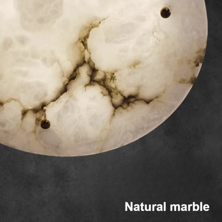 [Marmo] French Marble Ceiling Light Natural Stone