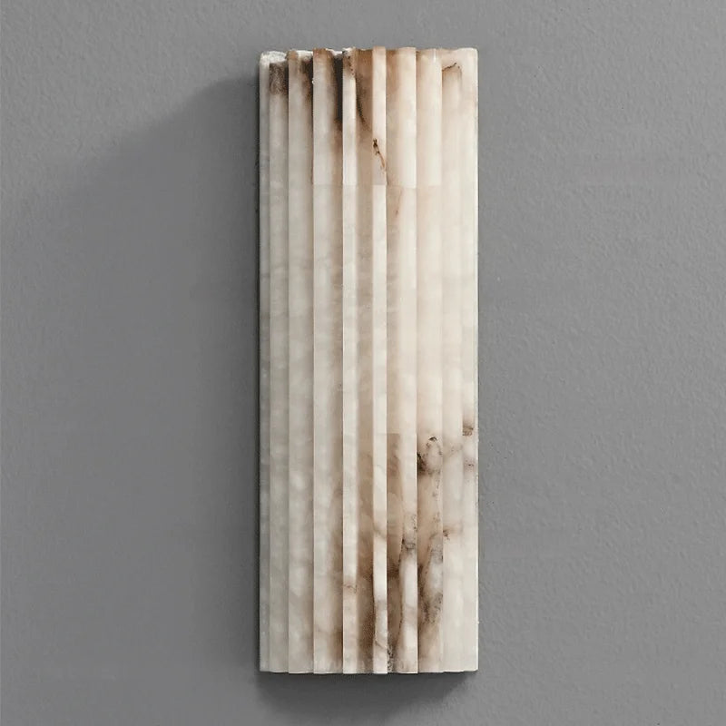 Modern Minimalist Marble Wall Lamp Bedside Lamp Bedroom Italian Style Light Luxury Designer Personalized Living Room TV Sconce